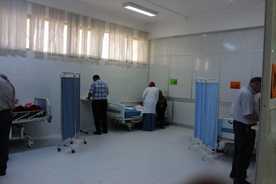 انطلاق امتحانات الدور الثاني لكلية الطب البشري بجامعة طبرق