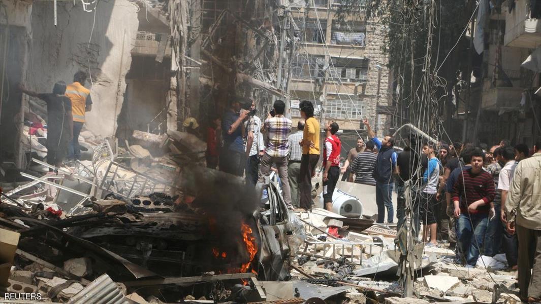 22 قتيلاً في قصف جوي لقوات النظام على حلب