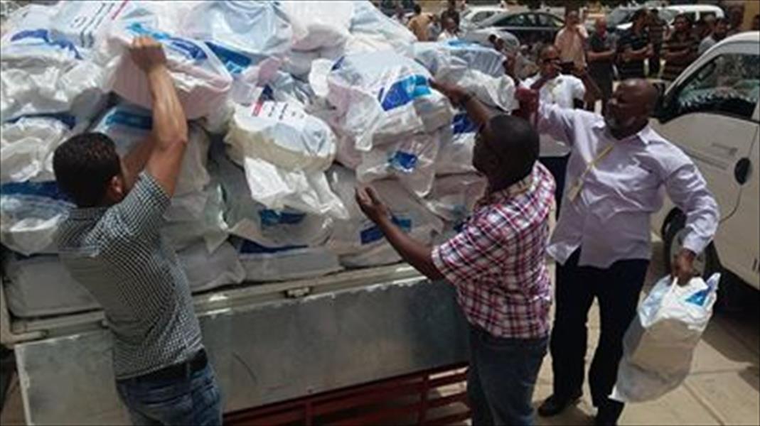 «يونيسيف» تقدم 250 حقيبة صحية للأسر النازحة في ترهونة