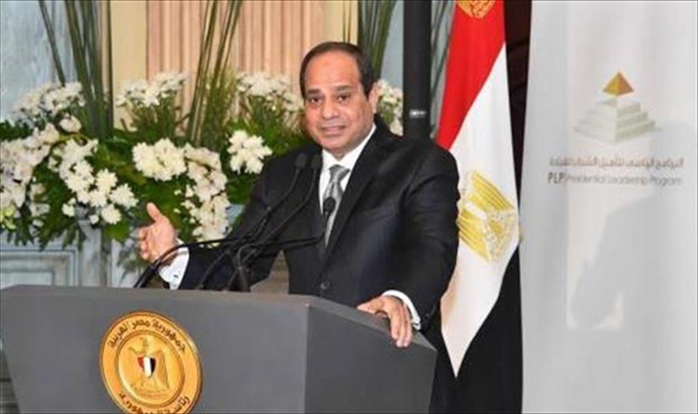 السيسي يدعو لتفويت الفرصة على من يحاول تقسيم المجتمع المصري