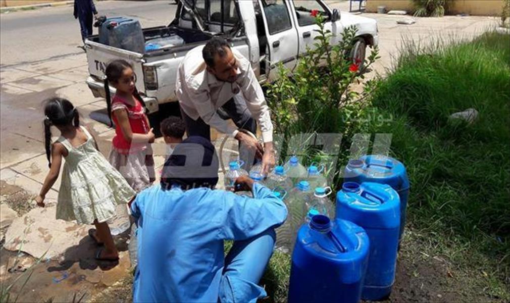 تواصل أزمة نقص مياه الشرب في سبها