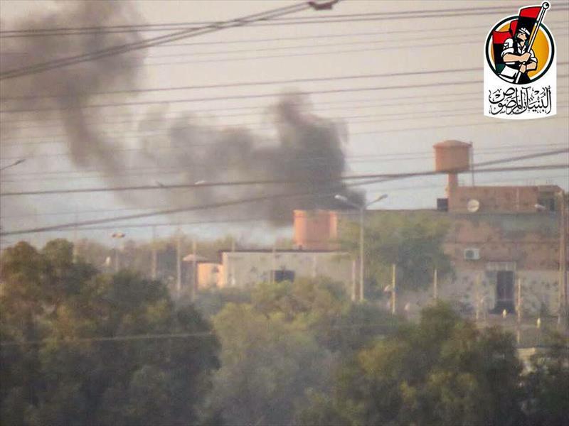 طائرات «البنيان المرصوص» تشن ثلاث غارات على مواقع «داعش» بسرت