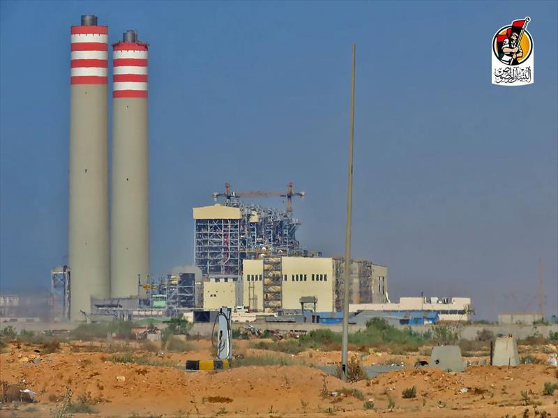 إعادة تشغيل الوحدة الأولى لمحطة كهرباء الخليج البخارية في سرت