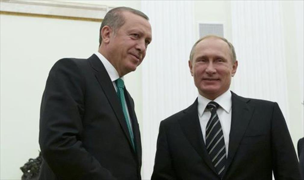 أول اتصال هاتفي بين بوتين وأردوغان منذ إسقاط الطائرة الروسية