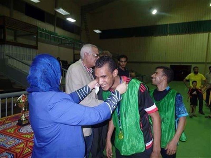بالصور: الطلبة الليبيون يتوجون بكأس «رمضان» في جامعة المنصورة