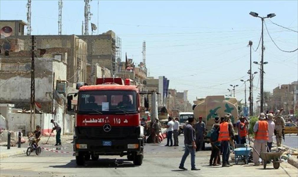 مقتل 7 وإصابة العشرات في تفجير انتحاري استهدف سوقاً للخضار ببغداد