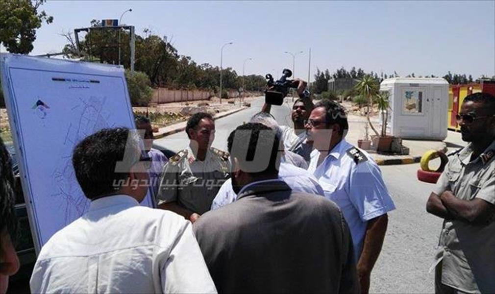 بالصور: البرعصي يفتتح الطريق السريع في مدينة بنغازي