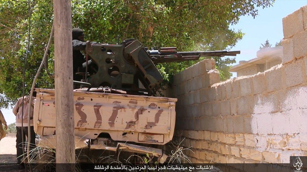 «داعش» ينشر صورًا جديدة للمعارك في سرت ويكشف عن أسلحة جديدة