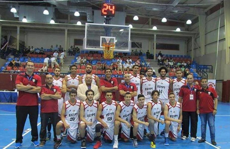 مصر بطل السلة العربية وليبيا سادس