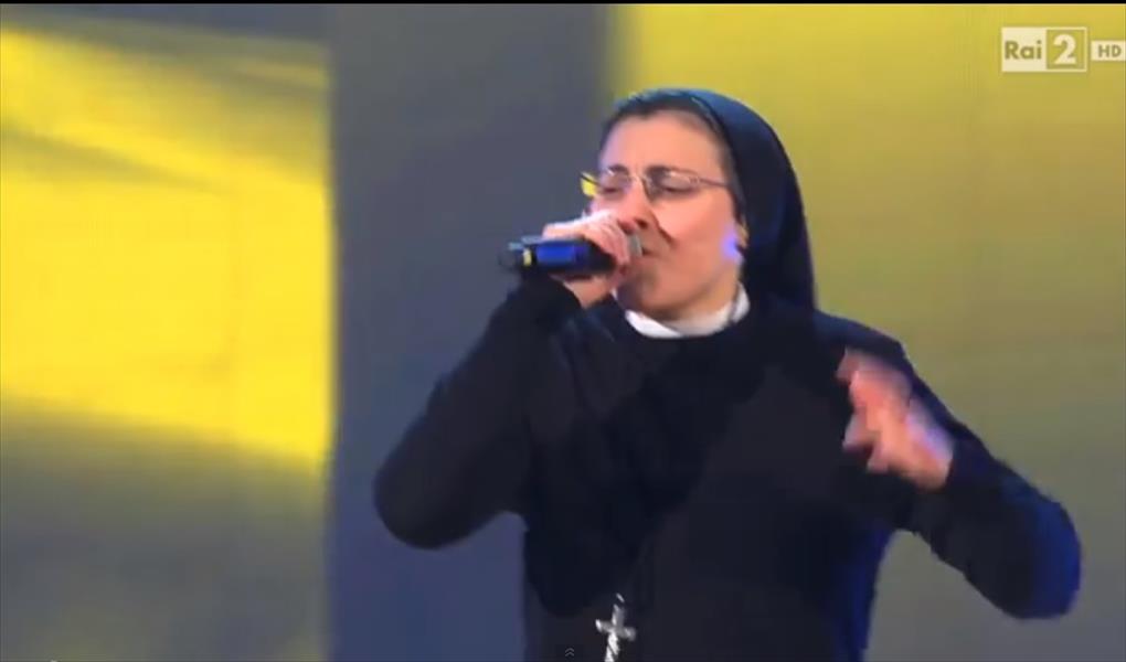 بالفيديو: 23 مليون مشاهدة لفيديو راهبة إيطالية شاركت في the voice
