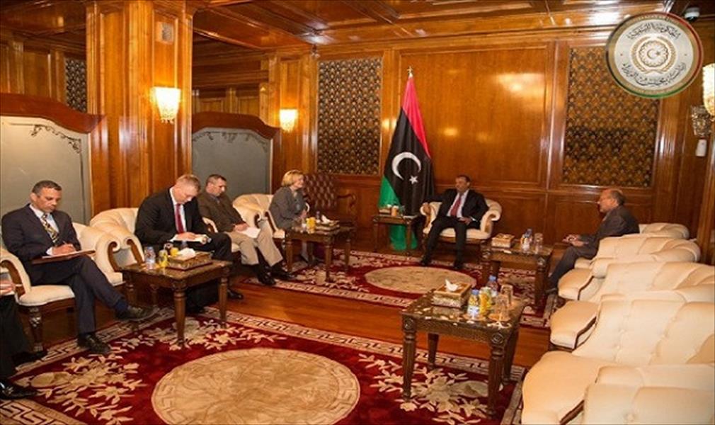 الثني يستقبل السفيرة الأميركيّة لدى ليبيا