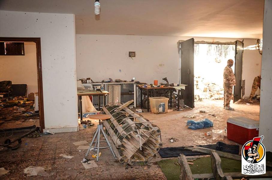 «البنيان المرصوص» تسيطر على إدارة التفخيخ التابعة لـ«داعش» في سرت (صور)