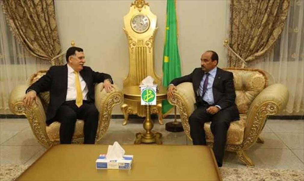 السراج يلتقي الرئيس الموريتاني على هامش القمة العربية