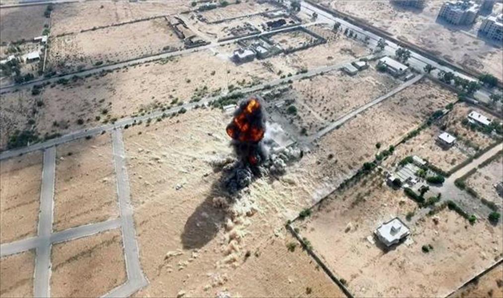 «داعش» ينشر صورًا لهجوم العمارات الصينية في بنغازي