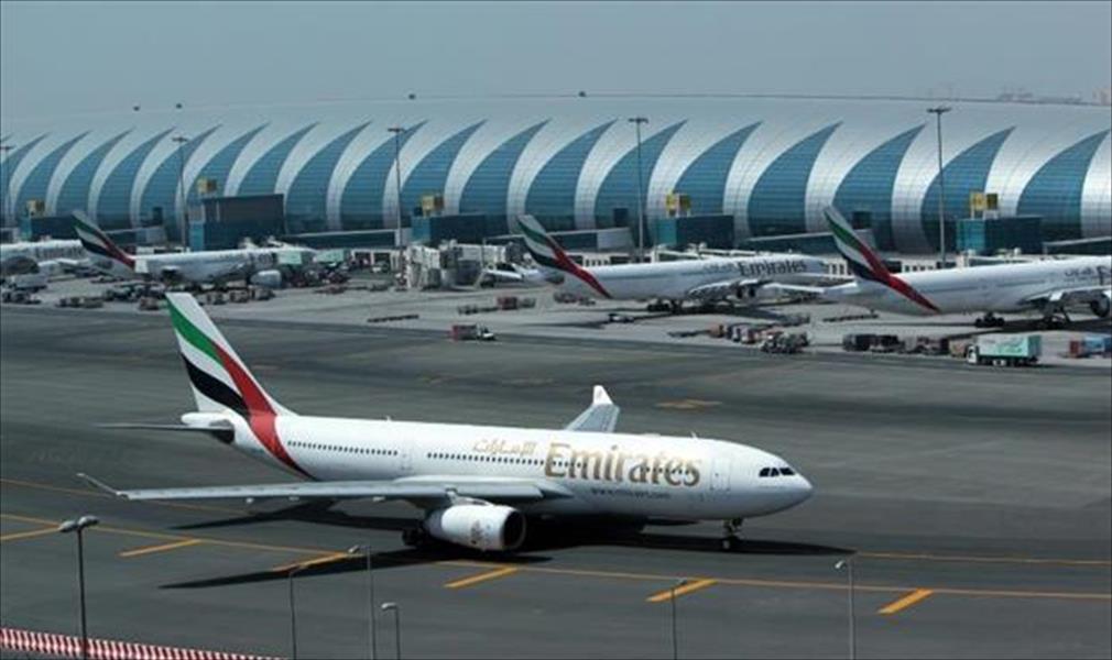 تعليق كل الرحلات في مطار دبي بعد حادث الطائرة الإماراتية