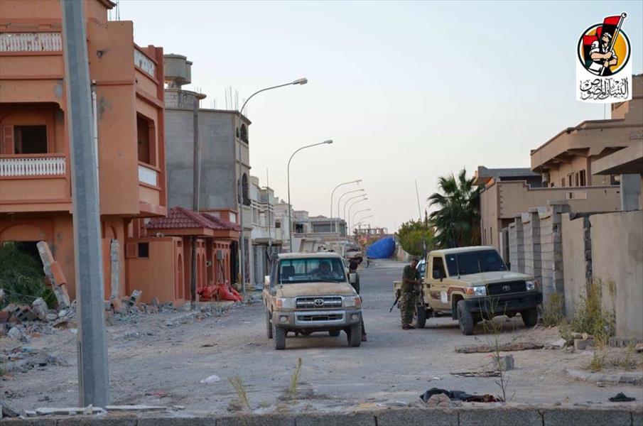 بالصور.. «البنيان»: قواتنا دحرت «عصابة داعش» في سرت