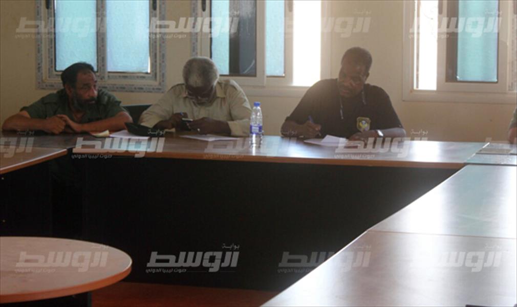 بوخمادة يجتمع بقادة المحاور في غرب بنغازي