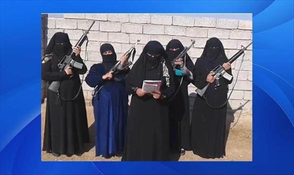 ظهور نساء «داعش» بأحزمة ناسفة لأول مرة في سرت
