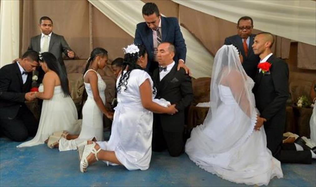 زواج خارج عن المألوف في سجن كولومبي