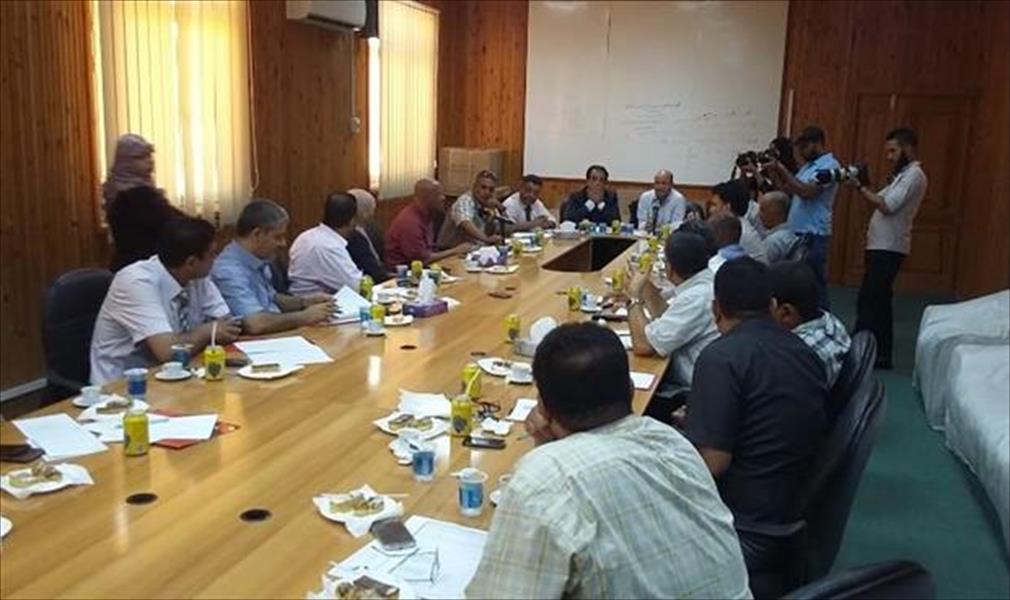 اجتماع مشترك لمسؤولي قطاع التعليم في بنغازي