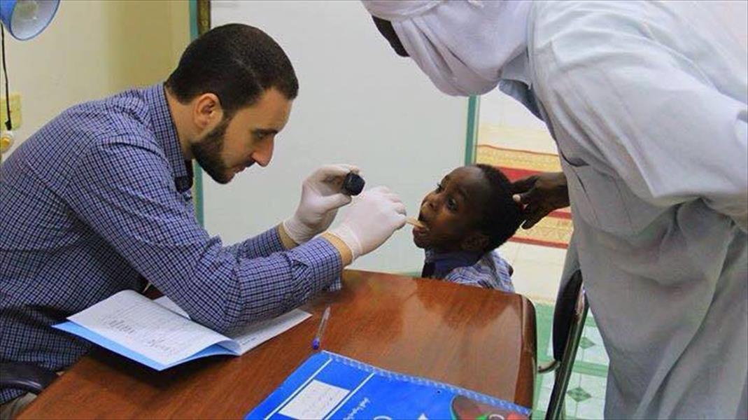 حملة لتطعيم تلاميذ الصف الأول من مرحلة التعليم الأساسي في جالو
