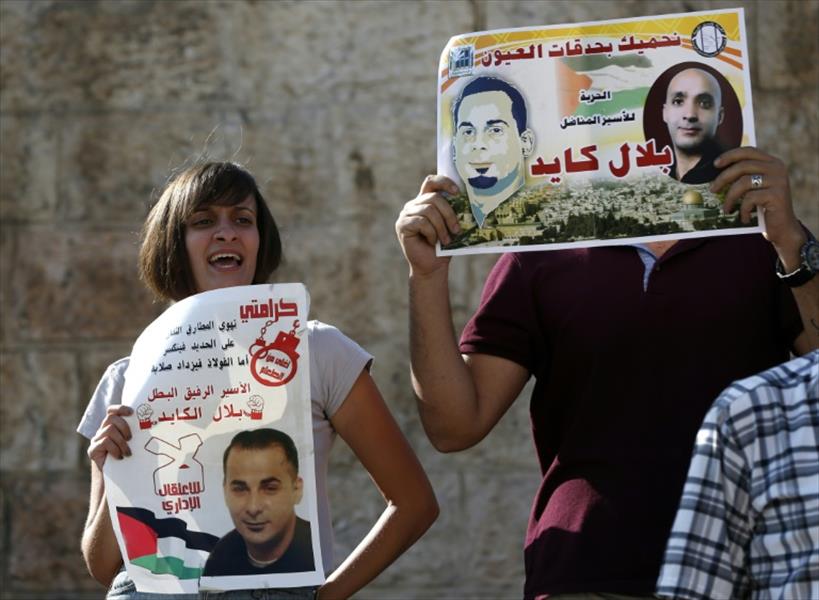 فلسطيني معتقل ينهي إضرابًا عن الطعام بعد أكثر من شهرين