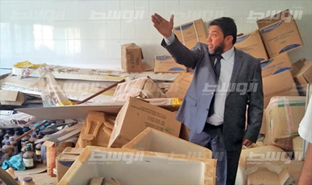 الحجازي يتعهد بتفعيل مكتب الطب الشرعي بالهواري في بنغازي