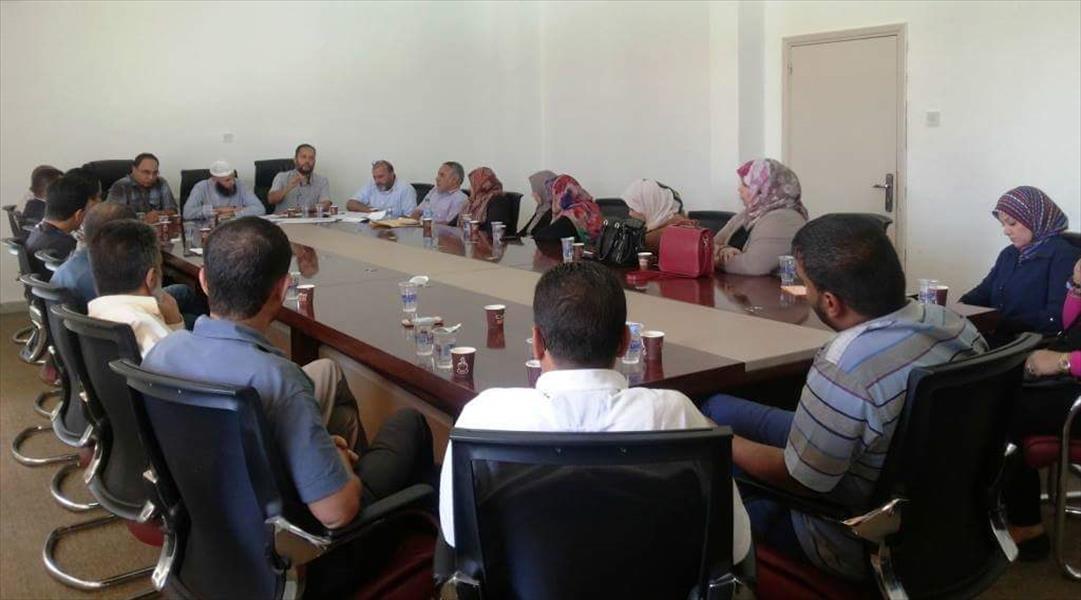 استعدادات لإطلاق برنامج الكشف الطبي والتطعيم لتلاميذ المدارس في بنغازي