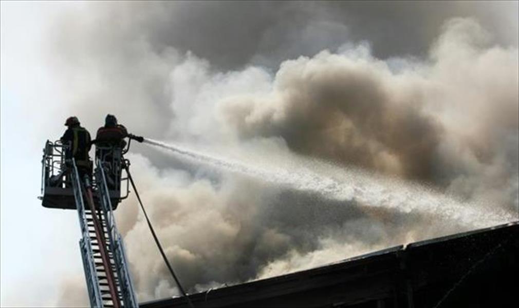 16 قتيلاً على الأقل في حريق مستودع بموسكو