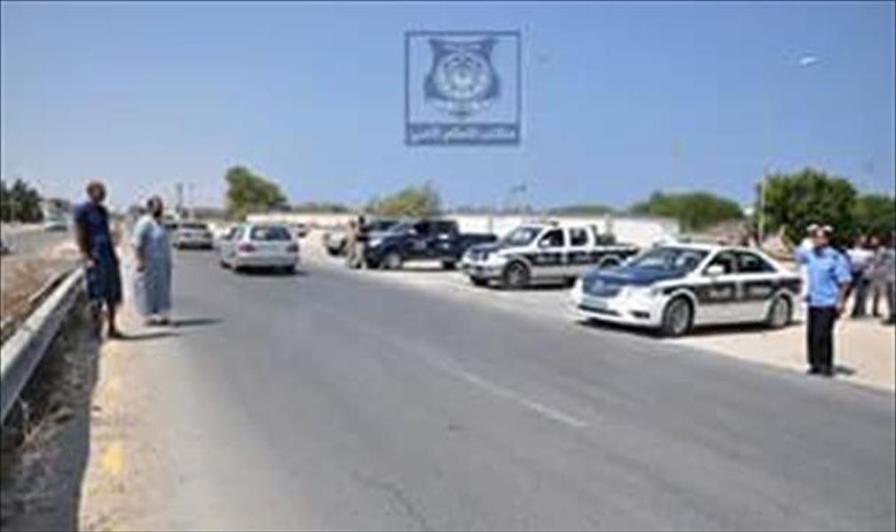 مكتب الإعلام الأمني بـ«داخلية الوفاق» يتفقد الطريق الساحلي بين طرابلس والزاوية