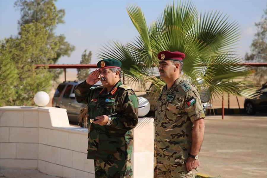 بالصور: الناظوري يحضر تخريج دفعة جديدة من القوات الخاصة الليبية في الأردن
