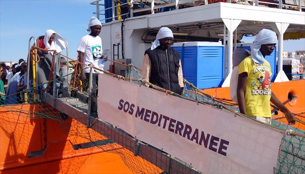 البحرية الإيطالية تنقذ 500 مهاجر وتنتشل 6 جثث قبالة السواحل الليبية