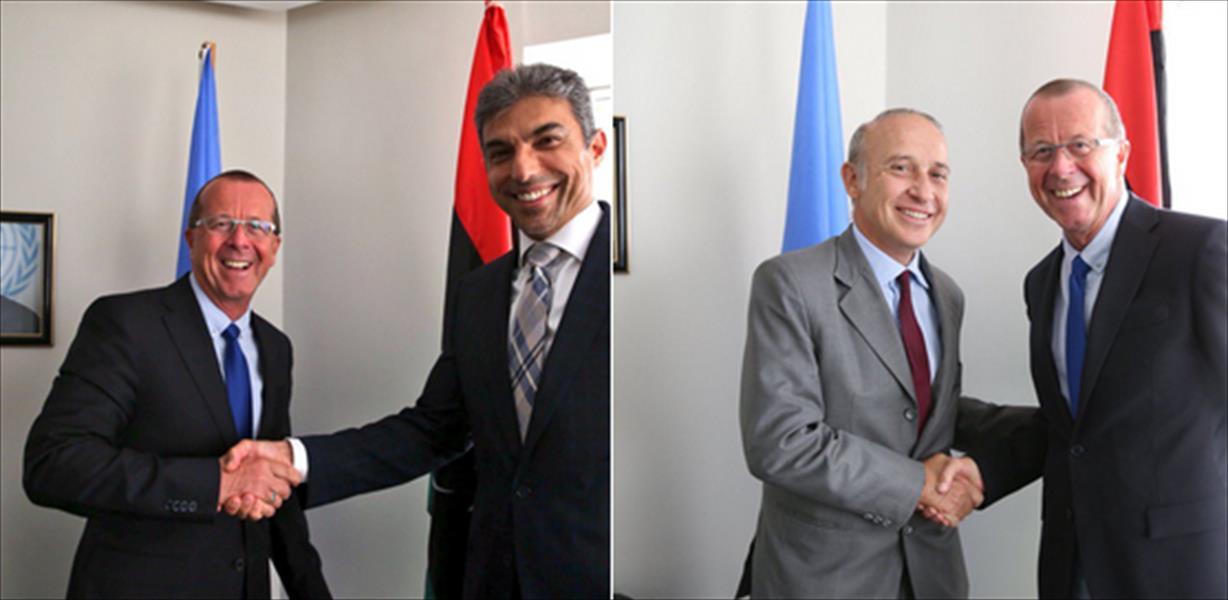 كوبلر يلتقي المبعوث الإيطالي والسفير الكويتي