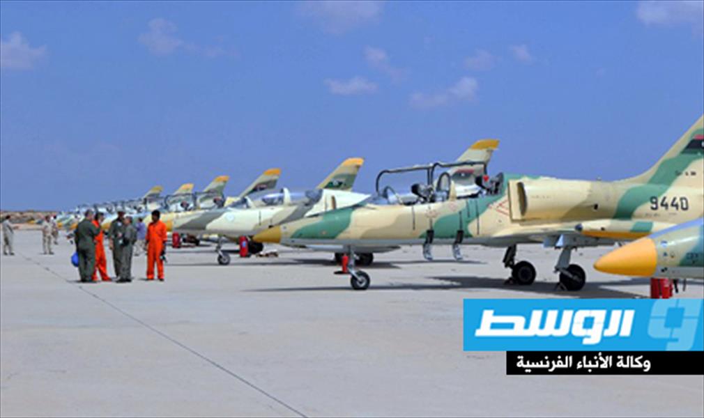 وكالة الأنباء الفرنسية تنشر صورا للكلية الجوية في مصراتة