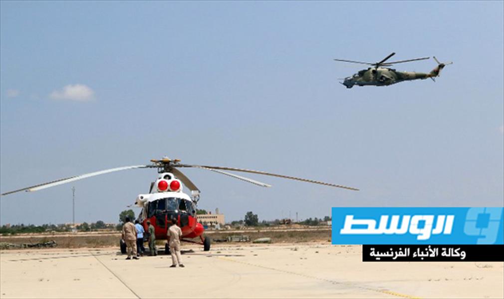 وكالة الأنباء الفرنسية تنشر صورا للكلية الجوية في مصراتة