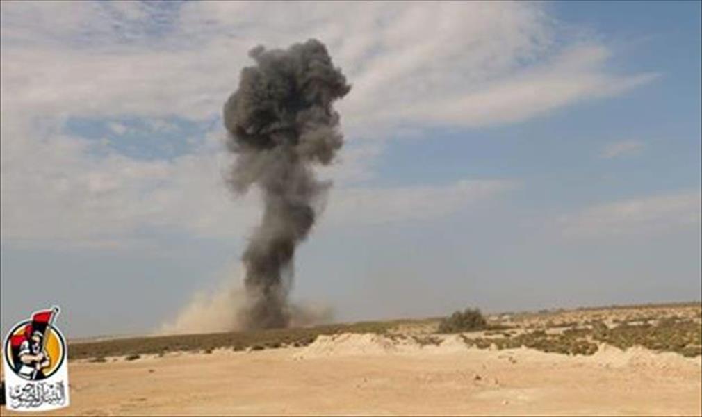 «البنيان المرصوص» تدمر 15 طن متفجرات جُمعت من مناطق محررة بسرت