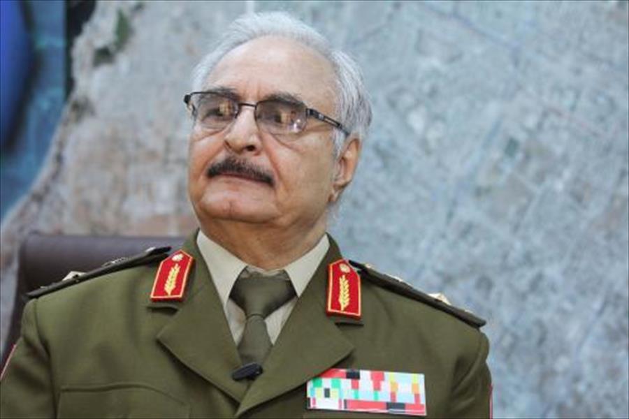 حفتر: دول أجنبية تنفذ أجندات في ليبيا