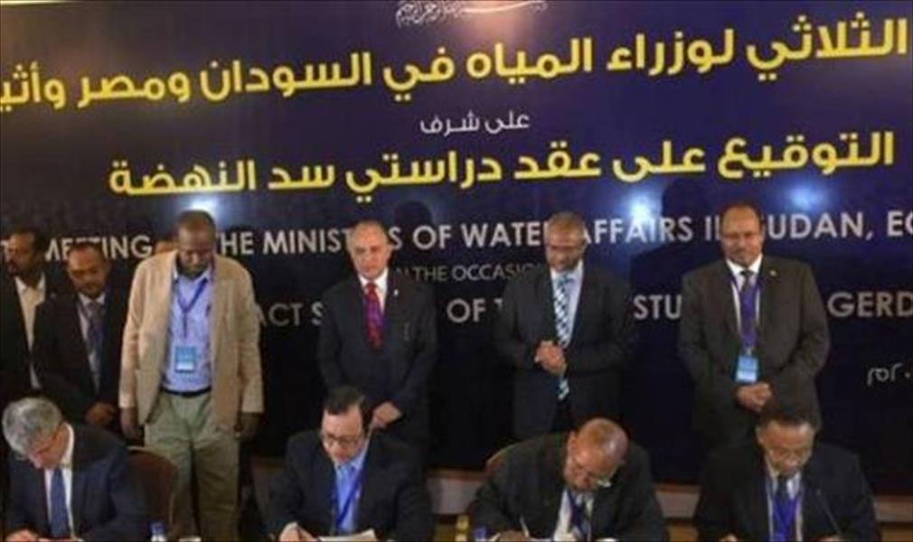 مصر والسودان وإثيوبيا توقع رسميًّا «عقود سد النهضة»