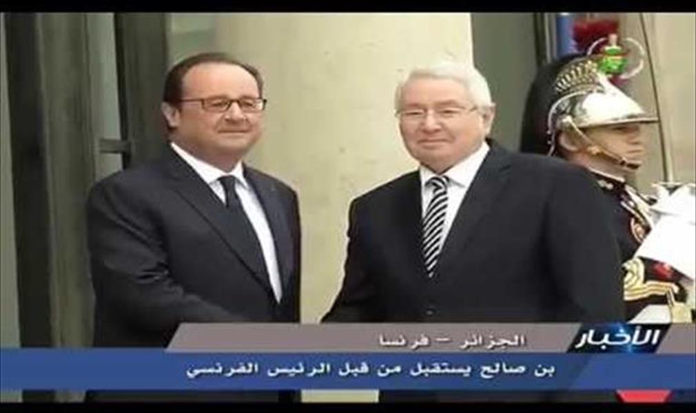 اتفاق جزائري فرنسي على تعزيز التعاون لحل الأزمة في ليبيا