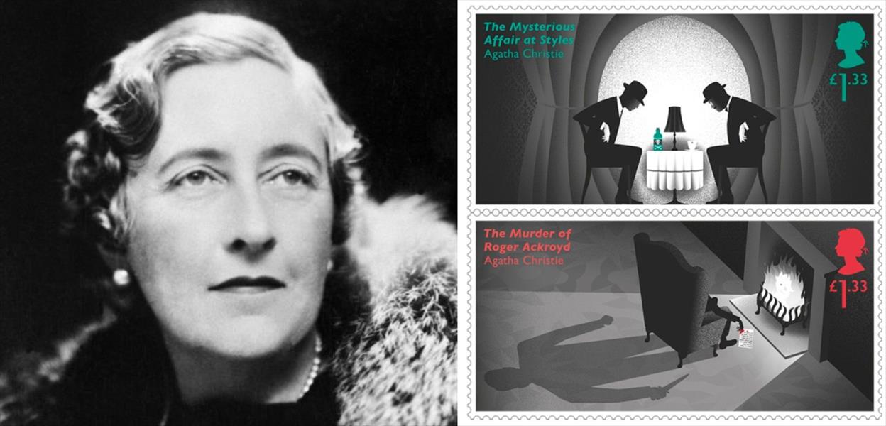 البريد الملكي البريطاني يصدر طوابع تحوي ألغاز «أغاثا كريستي»