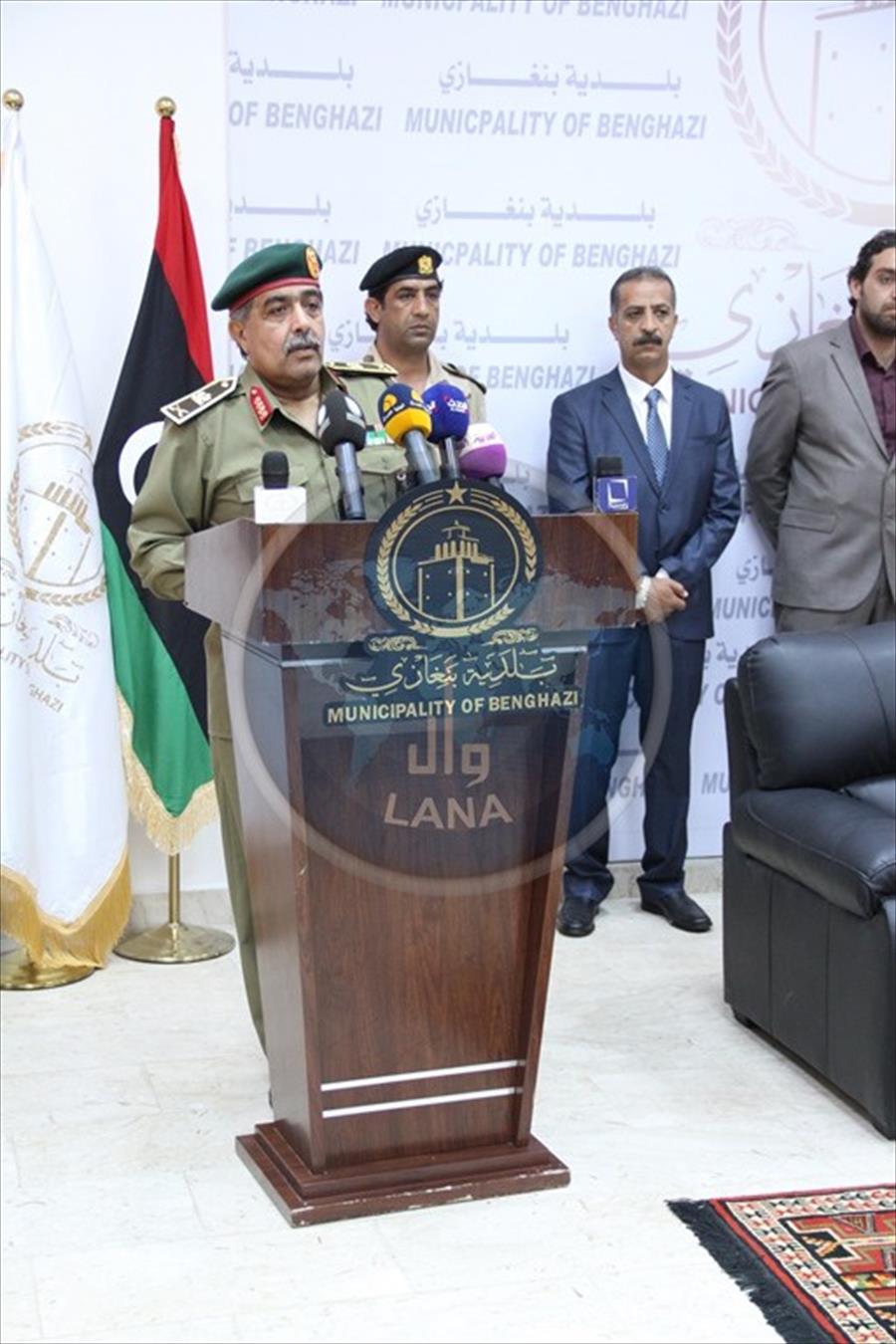 العريبي يفتتح المقر الجديد للمجلس البلدي بنغازي في حضور الناظوري