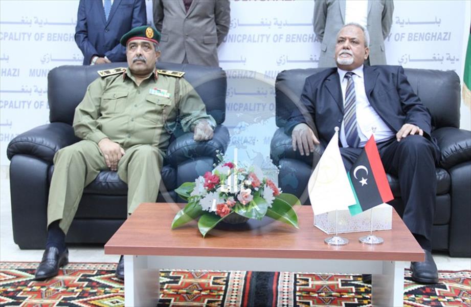 العريبي يفتتح المقر الجديد للمجلس البلدي بنغازي في حضور الناظوري