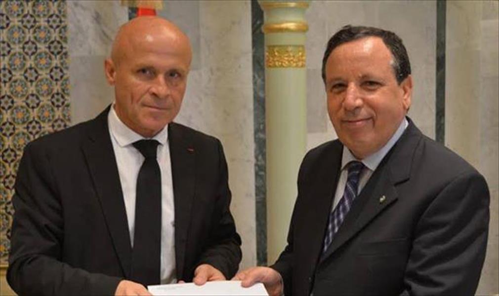الجهيناوي يتسلم أوراق اعتماد سفير فرنسا بتونس