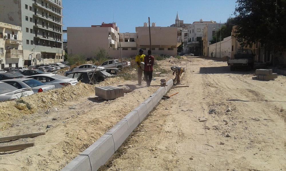 بلدية طرابلس تبدأ في تفعيل المشروعات المتوقفة