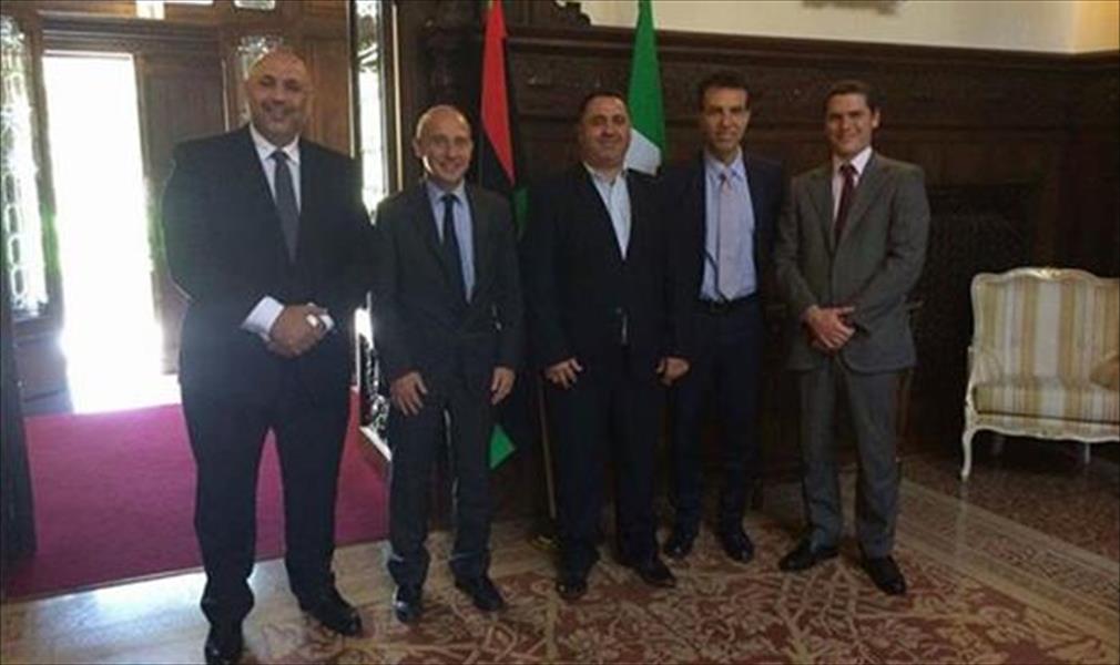 سفارة ليبيا في روما تناقش عودة البعثات الأجنبية إلى طرابلس مع «بيروني»