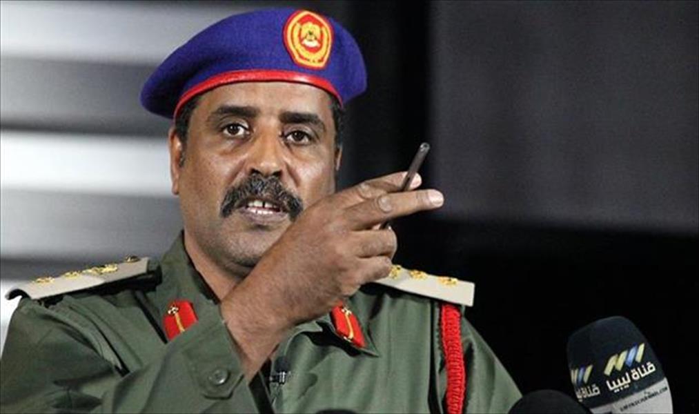 المسماري: سلاح الجو الليبي استهدف تجمعات للمجموعات الإرهابية في الجفرة
