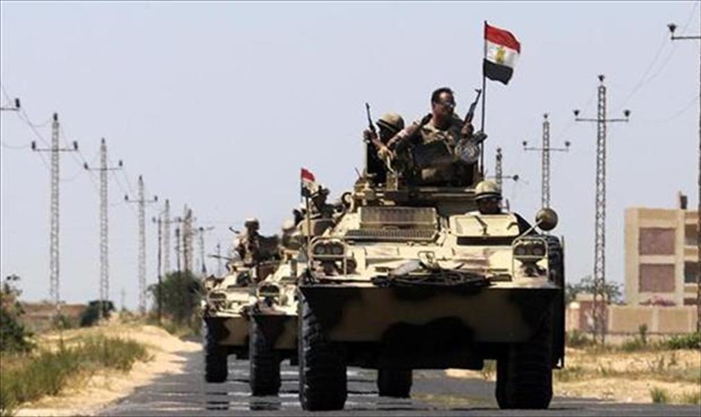 الجيش المصري يدمر 7 عربات للإرهابيين في سيناء