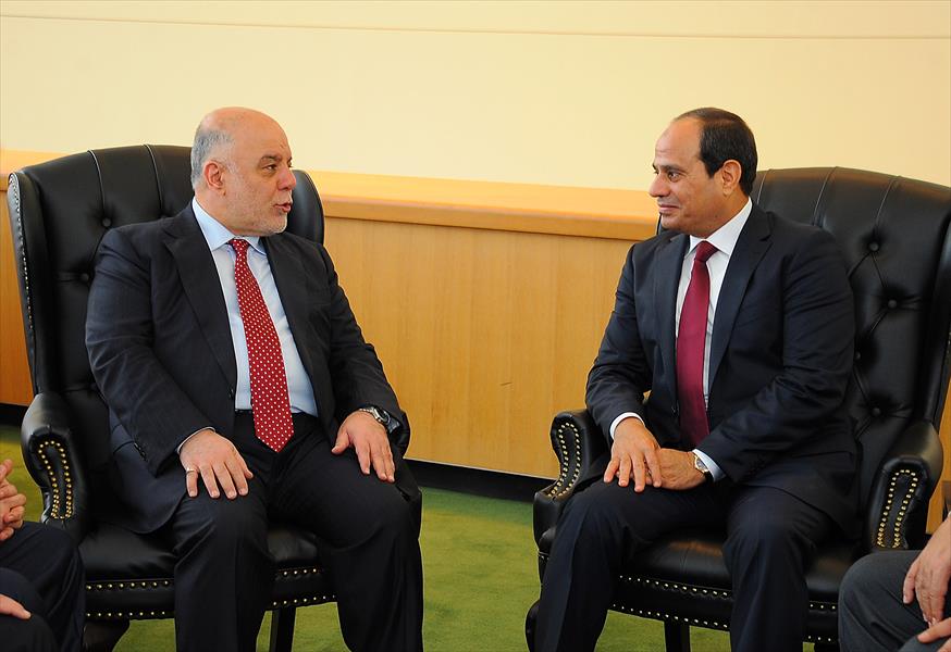 السيسي: مصر حريصة على استعادة أمن واستقرار العراق