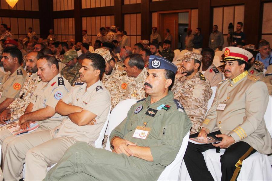 بالصور.. انطلاق فعاليات الملتقى السادس لضباط الجيش الليبي