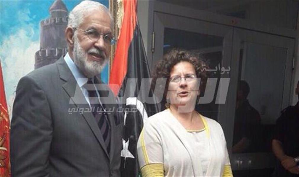 السفيرة الفرنسية الجديدة تلتقي السرّاج وسيالة والبرغثي والناكوع في طرابلس